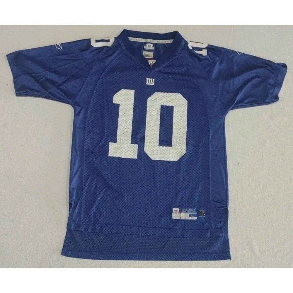 Vintage #10 New York Giants Reebok Jersey - YOUTH Size Large / L